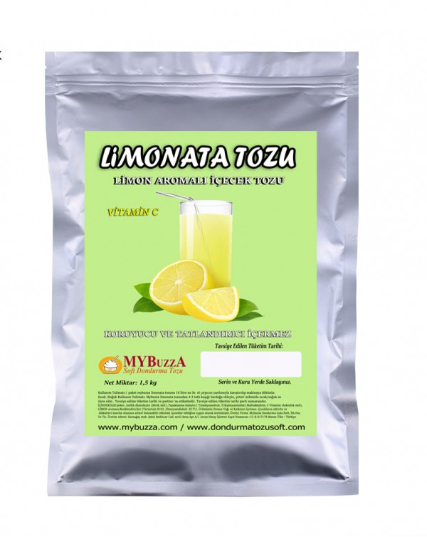 LİMONATA TOZU (10 LİTRE SU İLE YAPIM)